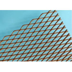 Anodized Aluminum Expanded Metal Mesh 10x20mm Suspended Ceiling