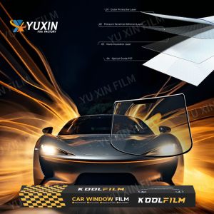 China Automative Nano Ceramic Window Tinting Film With PET Layer 60inchx100feet factory