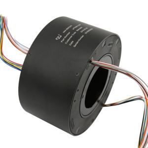 China 12 Circuit 5A Electrical Swivel Connector Low Contact Resistance Via Diameter 60mm factory