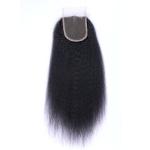 Kinky Straight Swiss Lace 10" 100% Brazilian Virgin Hair