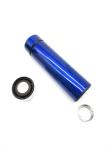 Portable Vacuum Flask Water Bottle Powder Coated Skinny Soft Touch Surface