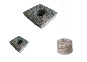 China Truck Filtering Knitted Mesh Filter SS304 1L 40mm 50mm 60mm 80mm Muffler Damping Washer factory