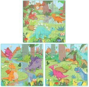 China Kids Educational Toy Custom Magnetic Jigsaw Puzzles Combination Book For 4-8 Ages factory