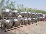 500L 1000L Stainless Steel Horizontal Bright Beer Tank Perfect Cleaning