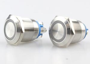 China 16mm Diameter Non Illuminated Momentary Piezoelectric Switch With Wire factory