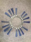 16 Tufts PP Filament Snow Sweeper Brush For Cleaning Airport/Sanitation/Factory