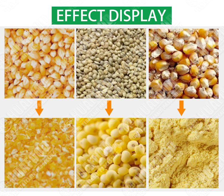 High Capacity Commercial Mini Rice Peeling Milling Machine For Grain