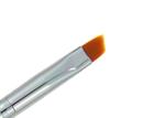 Orange Nylon Hair Makeup Blending Brush Eye Shadow Brush Customized
