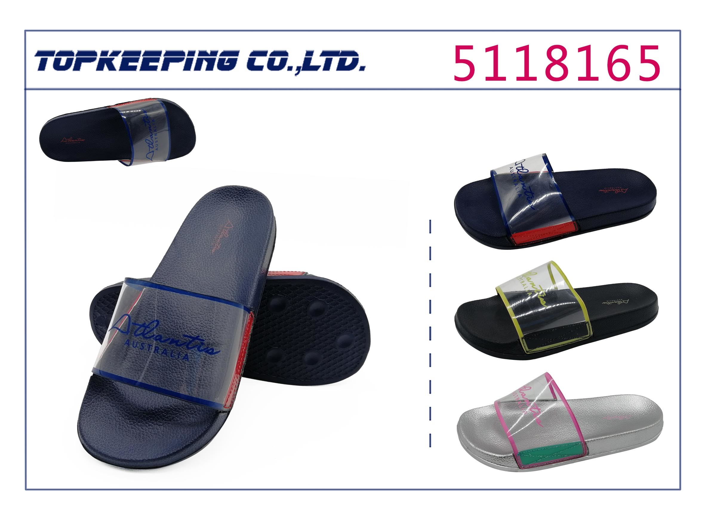 EVA PVC Lady Sliders Footwear Woman Foot Wear Outdoor