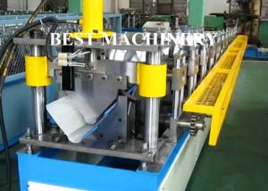 China Roof Tile Crest Ridge Cap Roll Forming Machine CE / SGS Certificated factory
