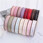 25 mm Customize Heart-warming Gold-stamped Thread Ribbon The Perfect Decoration