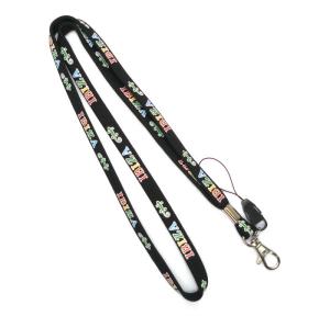 China Half Buckle Metal Reflective Lanyards , Safety Breakaway Badge Lanyards factory