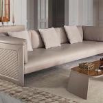 Solid Wood High Back Sectional Outdoor 1.1m Leatherette Luxury Living Room