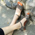 S254 Sandals women 2020 new woven craftsmanship wedge heel fashion women's shoes