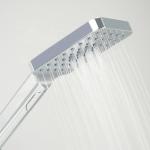 ABS TPE 270mm*84mm Modern Handheld Shower Head