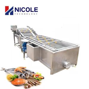 China Air Bubble Fruit Vegetable Cleaning Machine Washer Multifunctional Customized factory