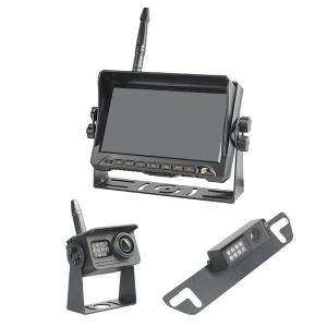 China Wireless 1080P Backup Camera 7 Inch Color Screen 1024*600 Resolution factory