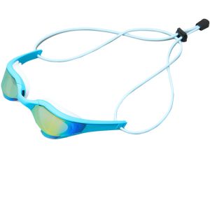 China Custom Made Youth Swimming Goggles UV Proof Polycarbonate Lens factory