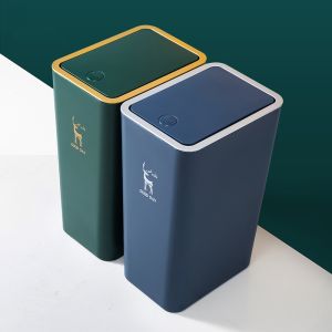 Custom Plastic Trash Can Suppliers Rectangular Plastic Trash Can