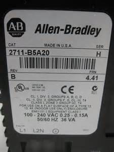 China Antirust PLC Touch Screen Interface , SER H FRN 4.46 AB Touch Screen 2711B5A20 factory