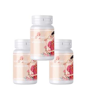 China Vitamin K1 Softgels Supplement 100 Mcg Gluten Free 60 Count bone health body's blood clotting factory