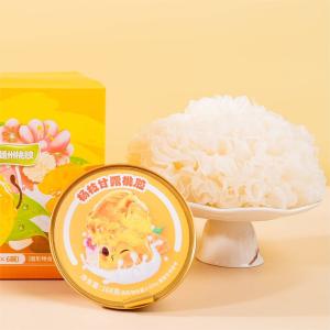 China Instant Mango Pomelo Sago Collagen Peach Gum Dessert Low Sugar Meal Replacement factory
