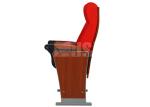 Aluminum Alloy Base Legs Padded Church Chairs Ply Wood Outer Back Design