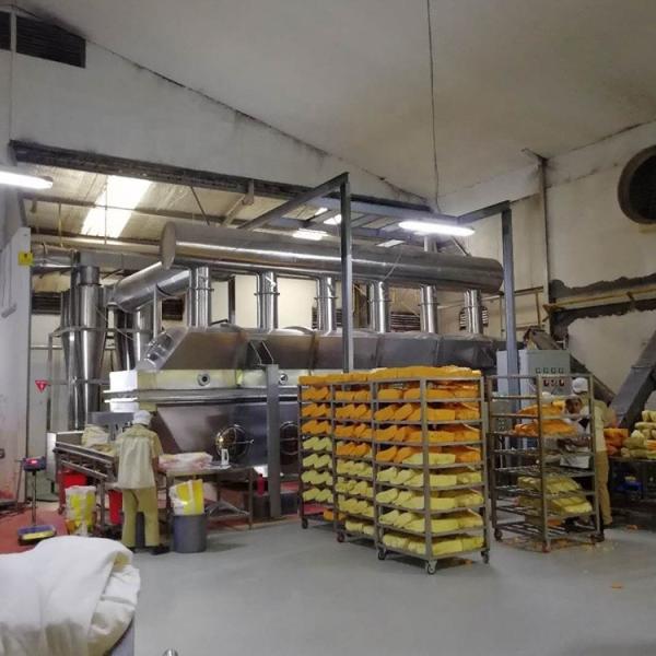 China WKS Vibro Fluid Bed Dryer Zinc Sulfate Heptahydrate Polypropylene Pellet Dryer Machine factory