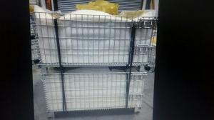 China Customized Warehouse Logistics Equipment , Wire Mesh Baskets 50x50mm Grid factory