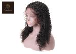 Unprocessed Kinky Curly Lace Front Remy Human Hair Wigs 8 Inch - 28 Inch