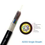 Adss Single Mode G657a Overhead Aerial Dielectric Fiber Optic Cable 48 96 144
