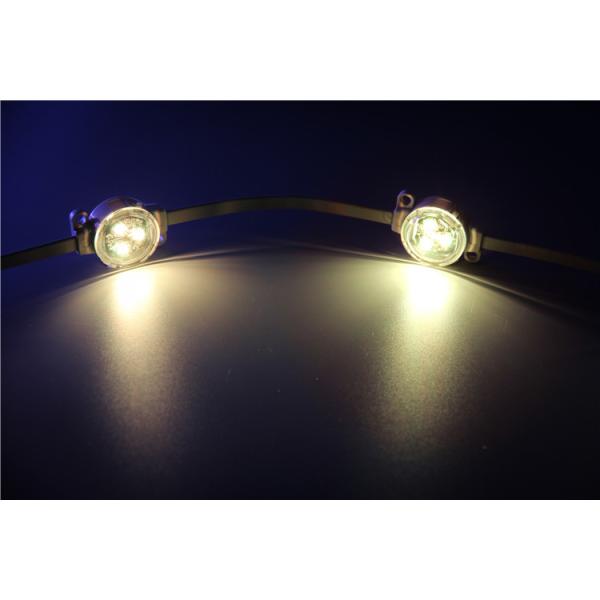 China Waterproof IP67 5050 SMD RGB 3pcs LED Point Light 30000 Hours Lifespan factory