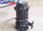 WQ 75HP Electric Submersible Sewage Pump Three Phase AC220V AC380V