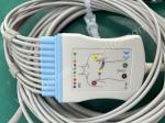 Mortara Q-Stress 60-00186-01 IEC 10-lead 12pins EKG ECG Cable DLMOR-011-05