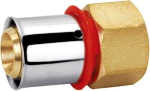 China Custom Brass Compression Fittings Female Straight Union Fitting factory