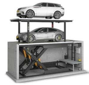 China 12. Pit Design Scissor Parking Lift QDMY-SJG factory