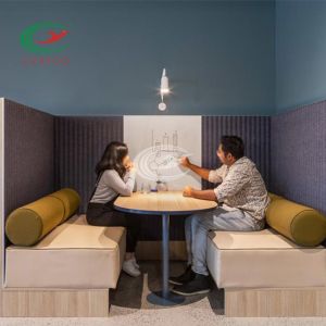 China Multicolor Wavy Polyester Fiber Acoustic Panel Moistureproof on sale