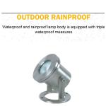 SS304 12V 3W Waterproof Underwater LED Lights