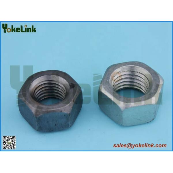 China Zinc plated hex nut for machine bolt factory