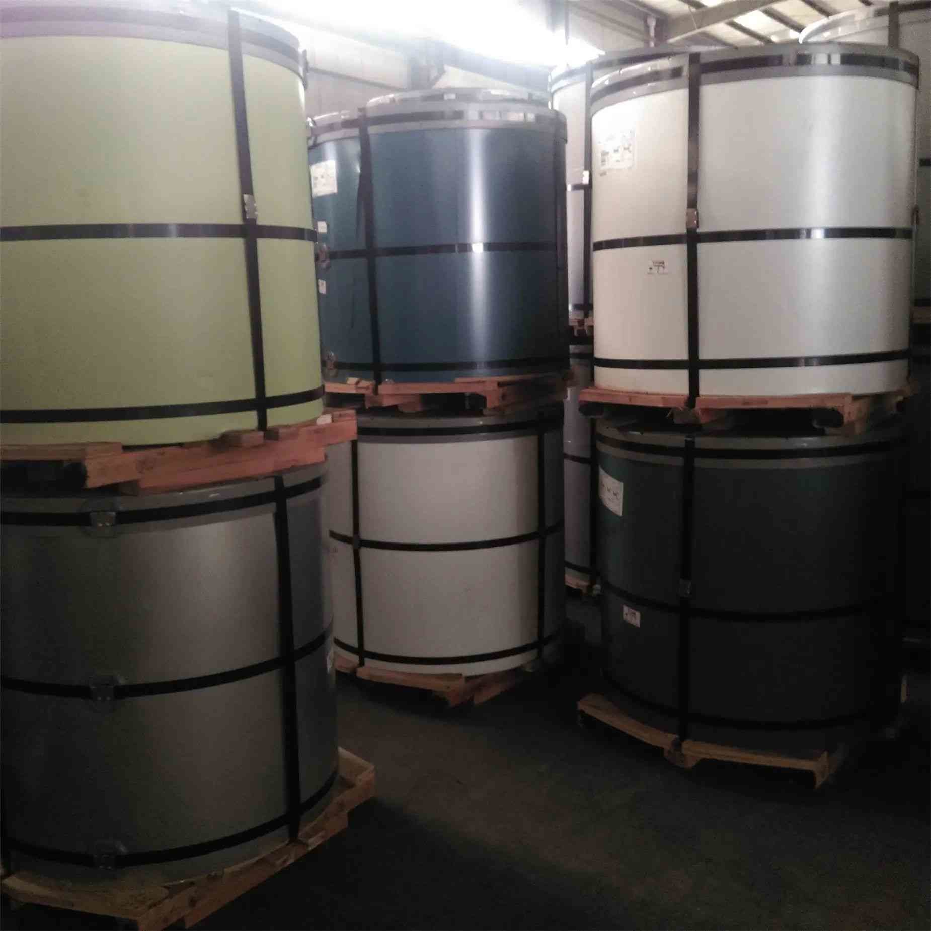 Double Coated Ral Color Painted Metal Roll Paint Galvanized Zinc Coating PPGI PPGL Steel Coil
