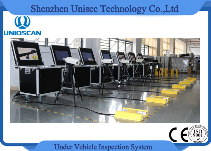 High Sensitivity Mobile Type Under Vehicle Inspection System For Hotel And Government