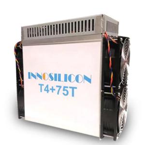 China Ethernet BTC Miner Machine Innosilicon T4+ 75th 3300w Sha256 80db 13.5kg factory
