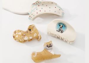 China Fashion creative fun cute animal hairpin dog Corgi Shiba grasping clip coihair shark clip Yiwu accessories factory