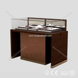 China 2015Jewelry Showcase,jewelry display showcase design/MDF Customized Mall Kiosk factory