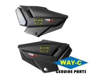 China Plastic Motorcycle Side Cover N92202709DA / N92202609DA For TVS APACHE RTR factory