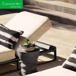 Modern Outdoor Furniture Aluminum Sun Lounger Hotel Leisure Sun Bed Chaise