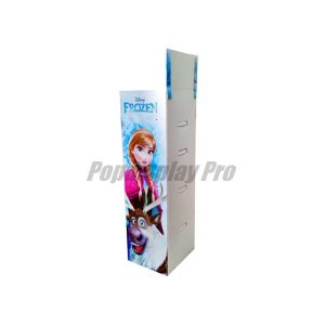 Floor Standing Cardboard Retail Display Shelves Eye - Catching