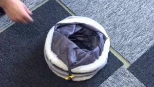China Portable Collapsible 2 Way Mesh Cat Tunnel factory