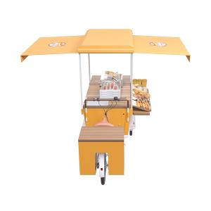 China 2500MM Breakfast Wear Resistance Burger Food Cart factory