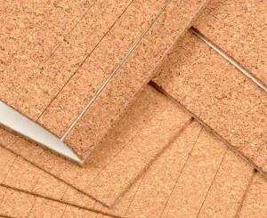 China Factory Wholesale Square 25x25mm Cork Distance Protective Pads for Glass &amp; Mirror Seperating factory